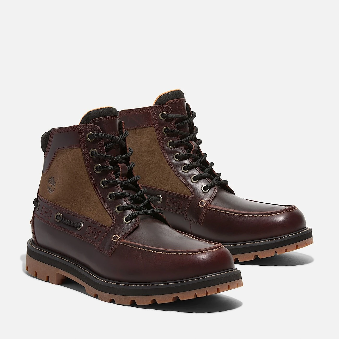 Timberland Men’s Brown Winter Lace-Up Leather-Lined Ankle Boots
