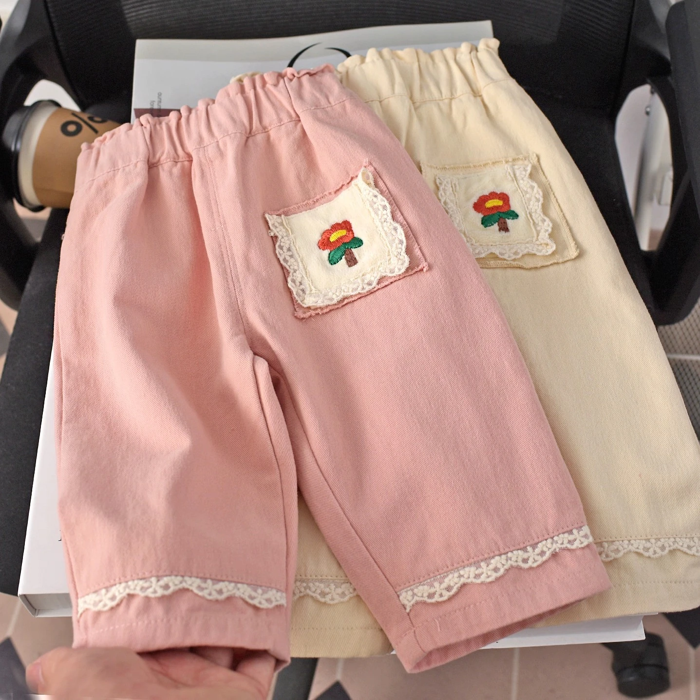 Comfy Toddler & Kids Cotton Pants - Durable & Play-Ready