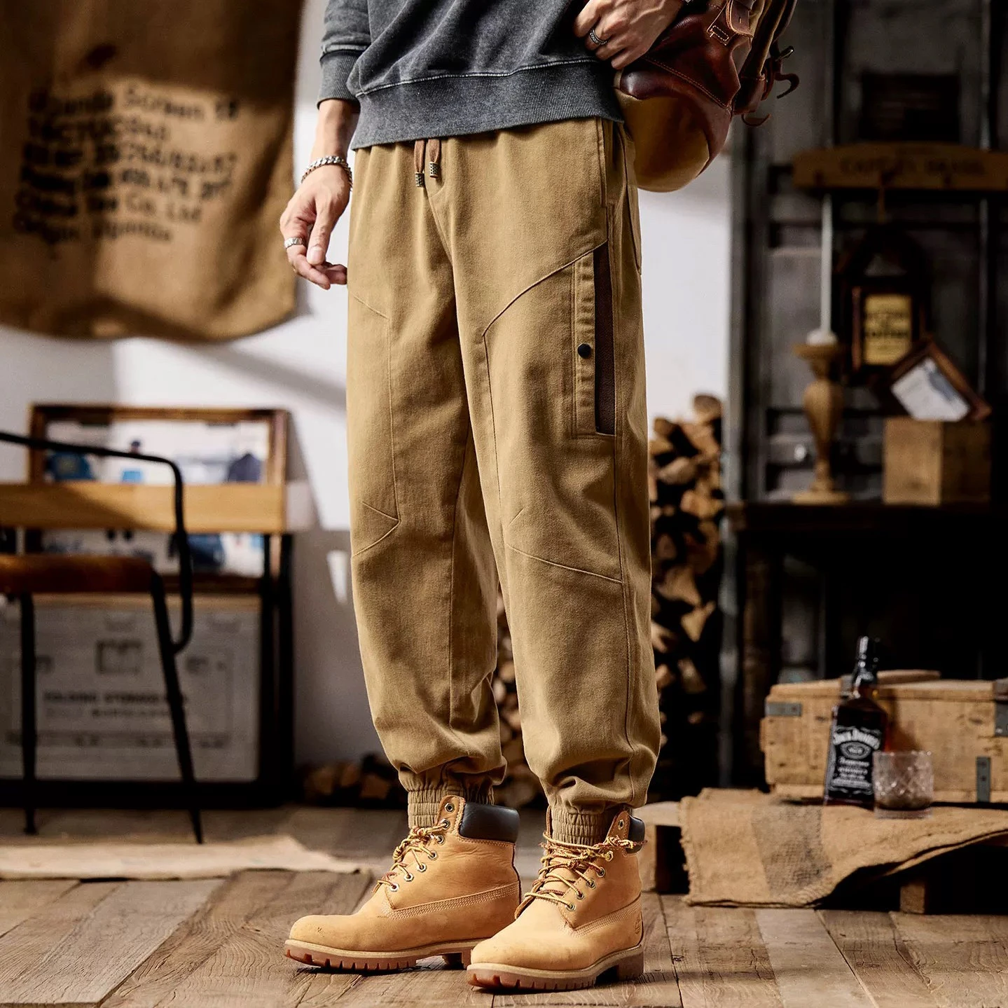Men's Cargo Jogger Pants - Comfortable & Stylish Relaxed Fit