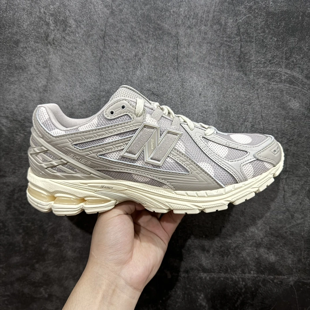 New Balance 1906R Moon Grey Cream Running Sneakers – Premium Retro Tech Lifestyle Shoes With N-ergy Cushioning For Men & Women