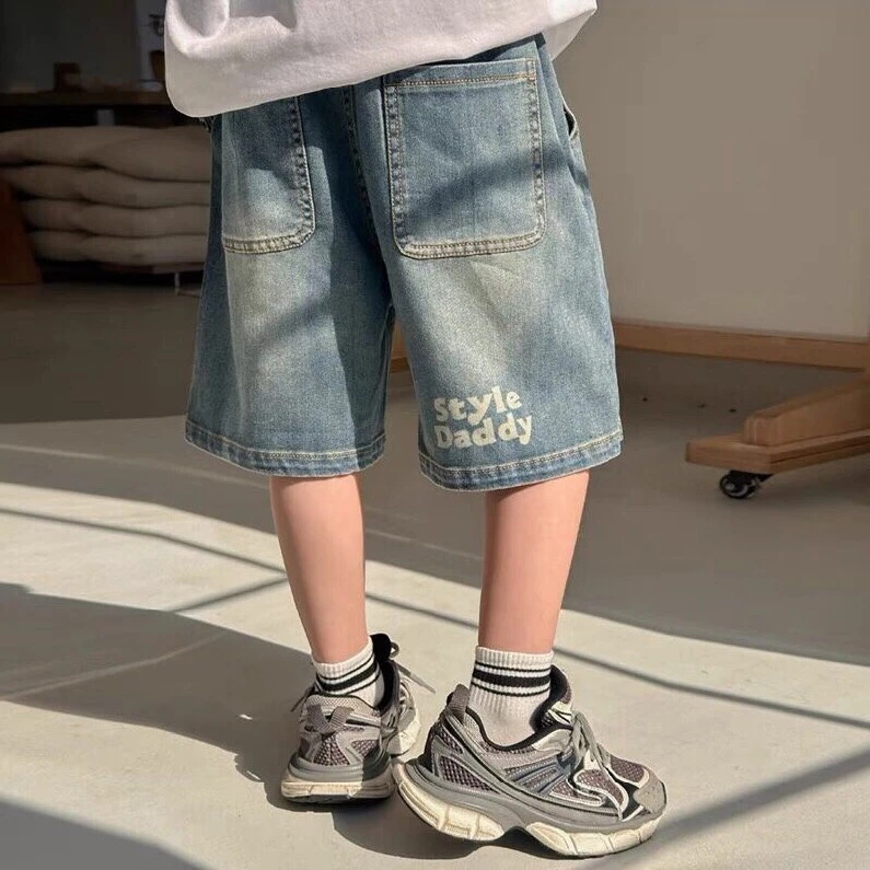 Kids Denim Shorts Jeans - Comfortable & Stylish Summer Jeans for Boys & Girls
