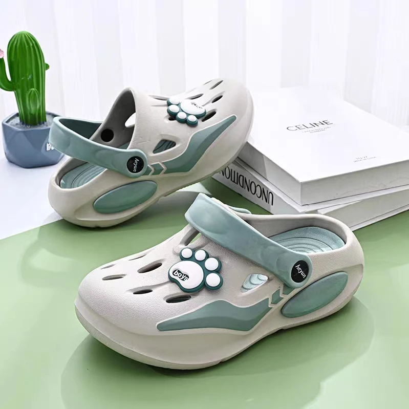 Kids Slip-On Garden Shoes | Waterproof & Easy Clean Clogs for Outdoor Play