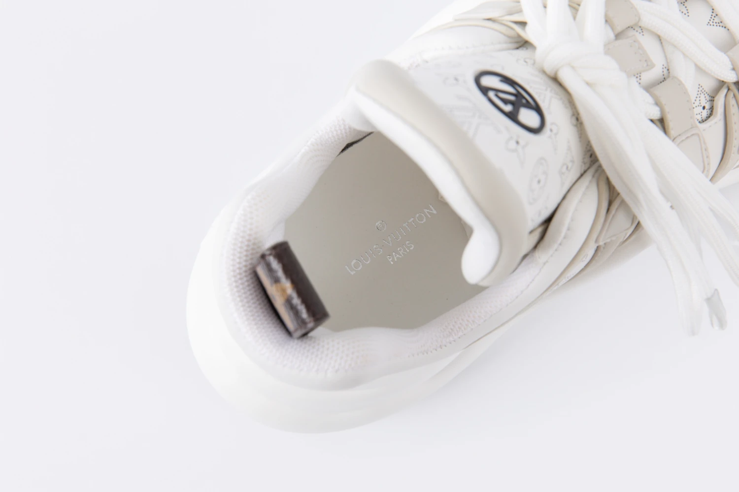 Louis Vuitton Arctic Monogram Wave Platform Sneakers – Luxury Chunky Designer Trainers