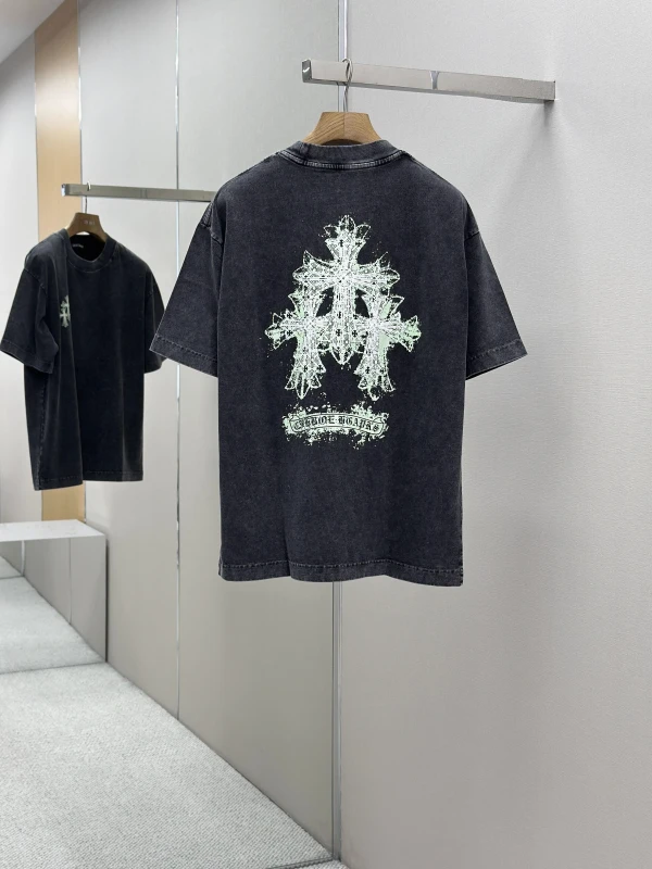 Men's Classic Brand Cotton Crew Neck T-Shirt - Comfortable & Versatile Everyday Tee