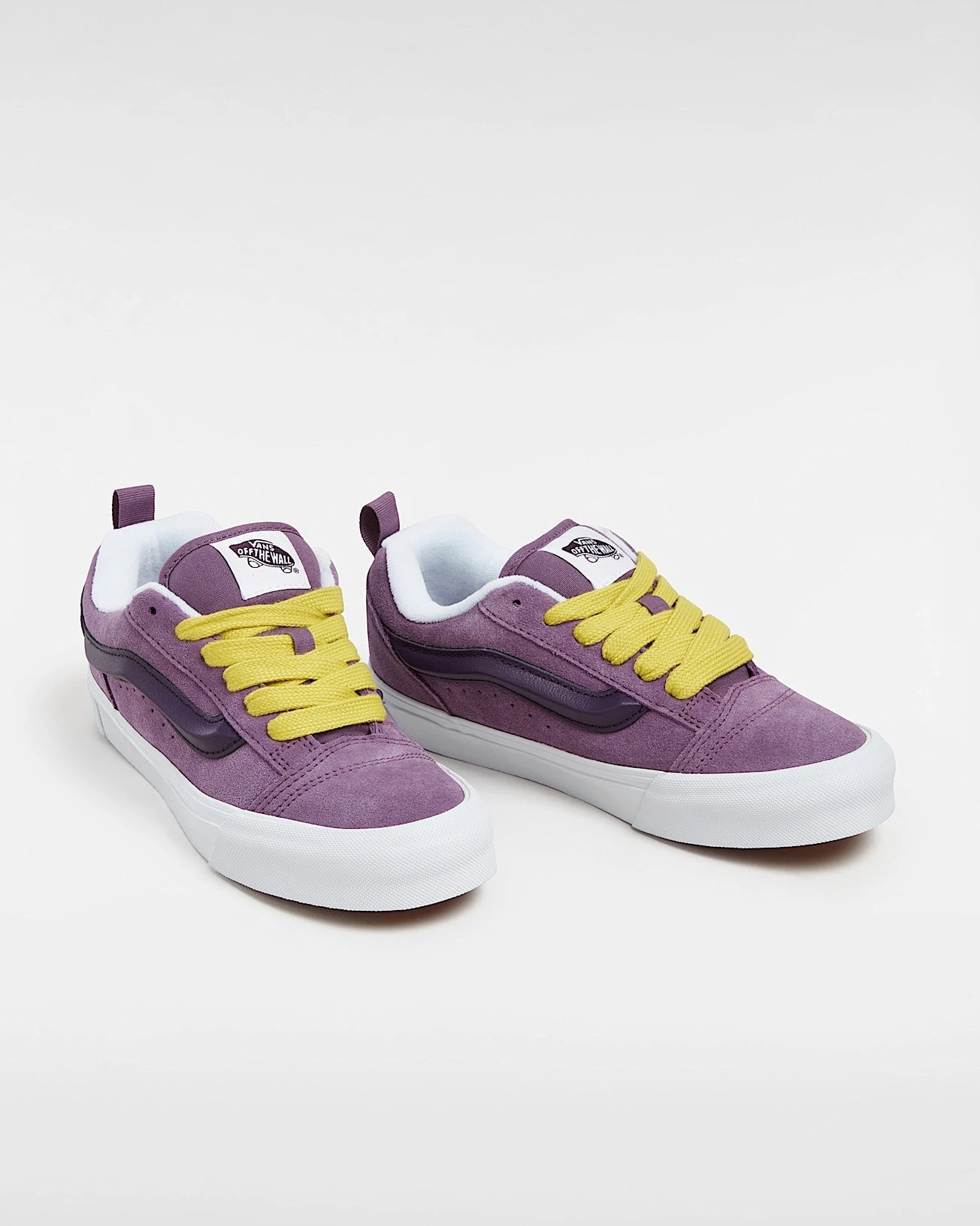 Vans Men’s Purple Leather Sneakers