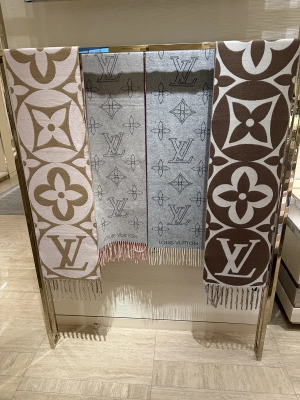Louis Vuitton Monogram Silk Scarf | Luxury Designer Accessory