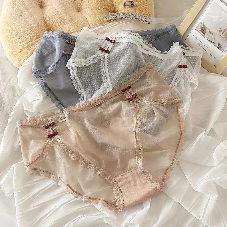 Womens Ribbed Cotton Panties - Soft & Breathable Comfort Briefs