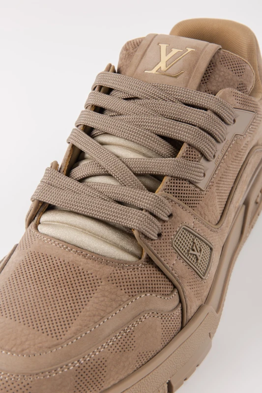Louis Vuitton Mocha Brown Luxury Sneakers