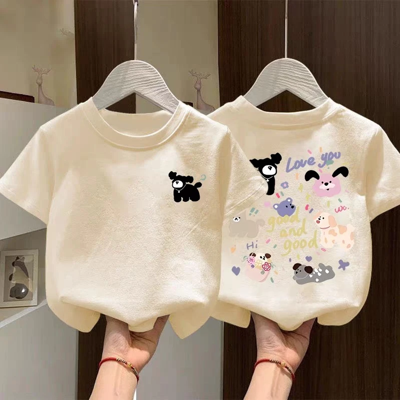 Kids' Short Sleeve T-Shirts - Soft Cotton, Fun Prints