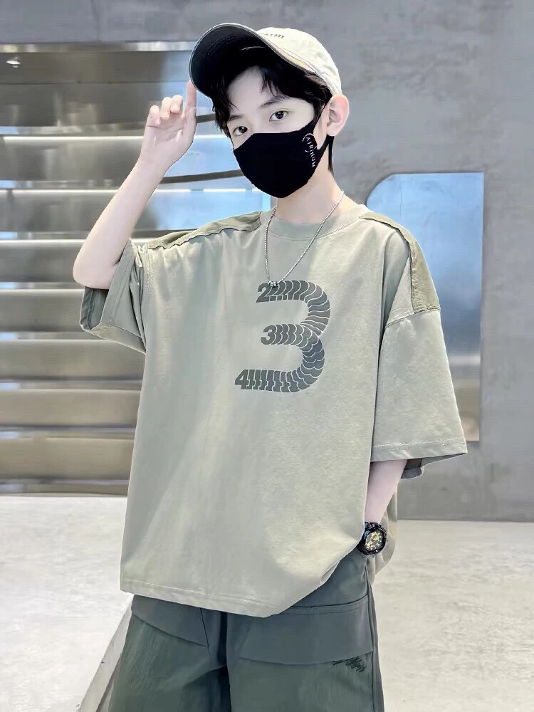 Kids' High-Quality Short Sleeve T-Shirt - Soft & Durable Cotton Tee