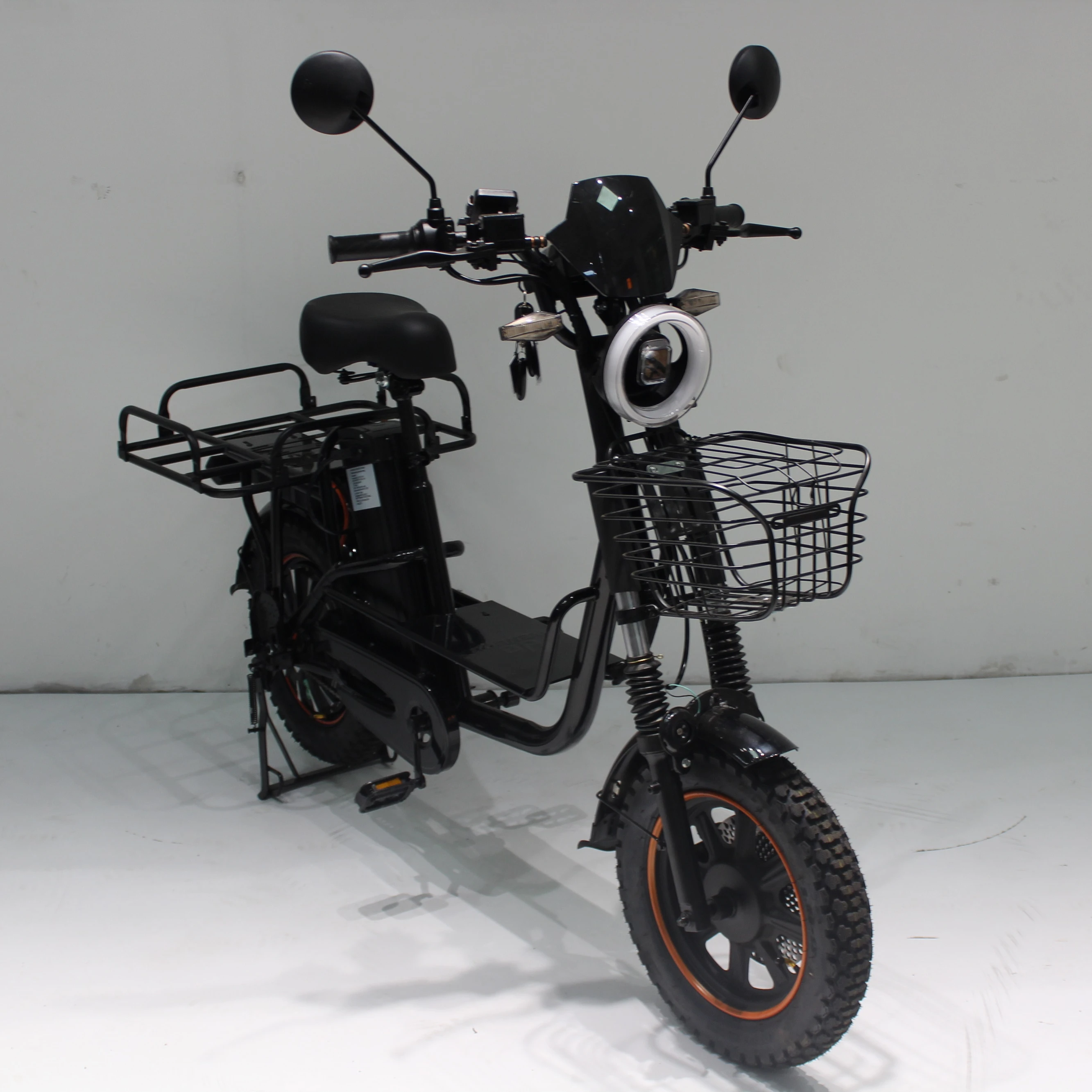 Minako Monster M2 1000W Electric Bike with Trunk - OEM KugooKirin Ebike for Delivery