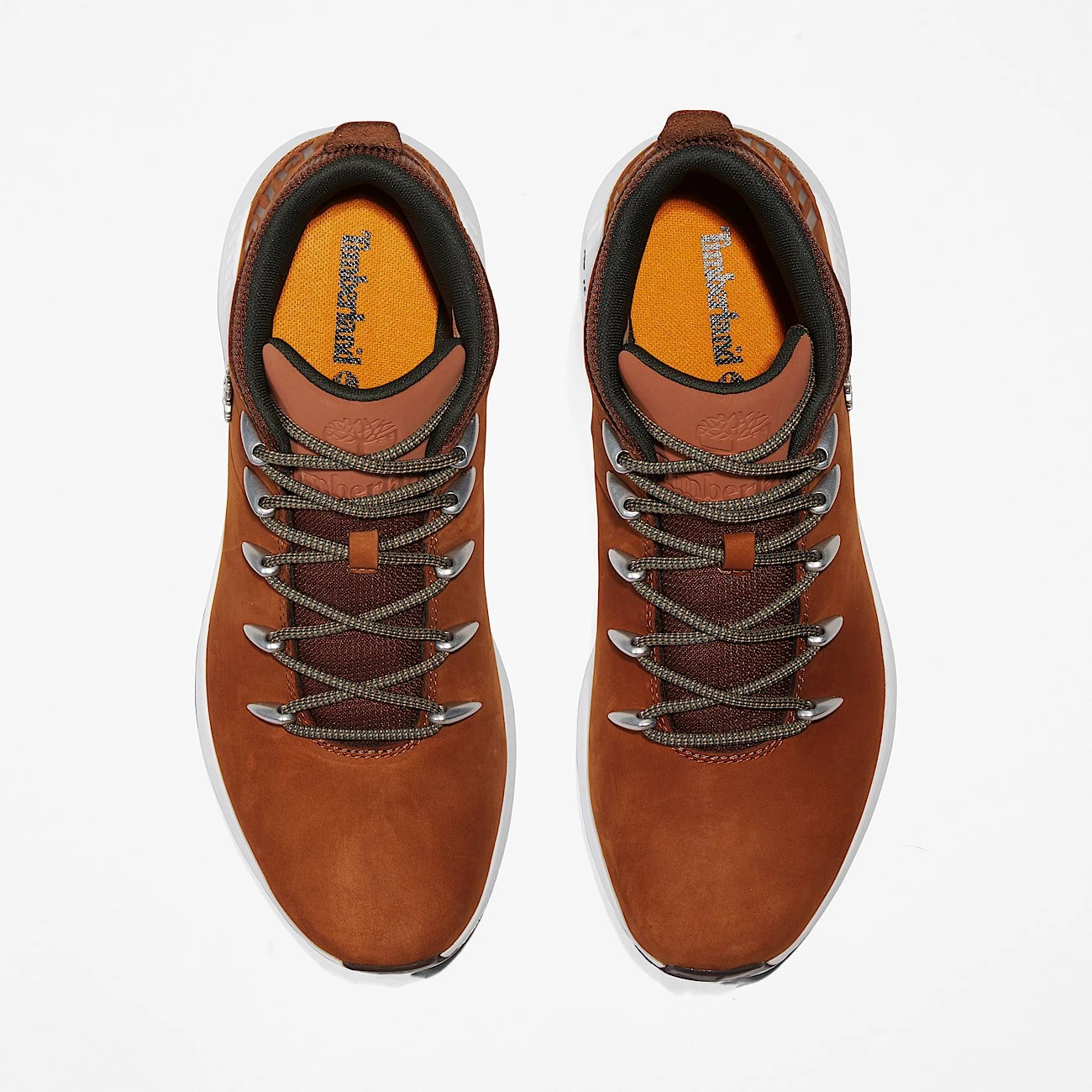 Timberland Men’s Brown Leather-Lined Winter Sneakers