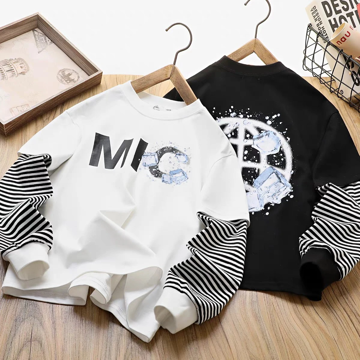 Kids Long Sleeve T-Shirt - Soft Cotton, Playwear & Everyday Essential