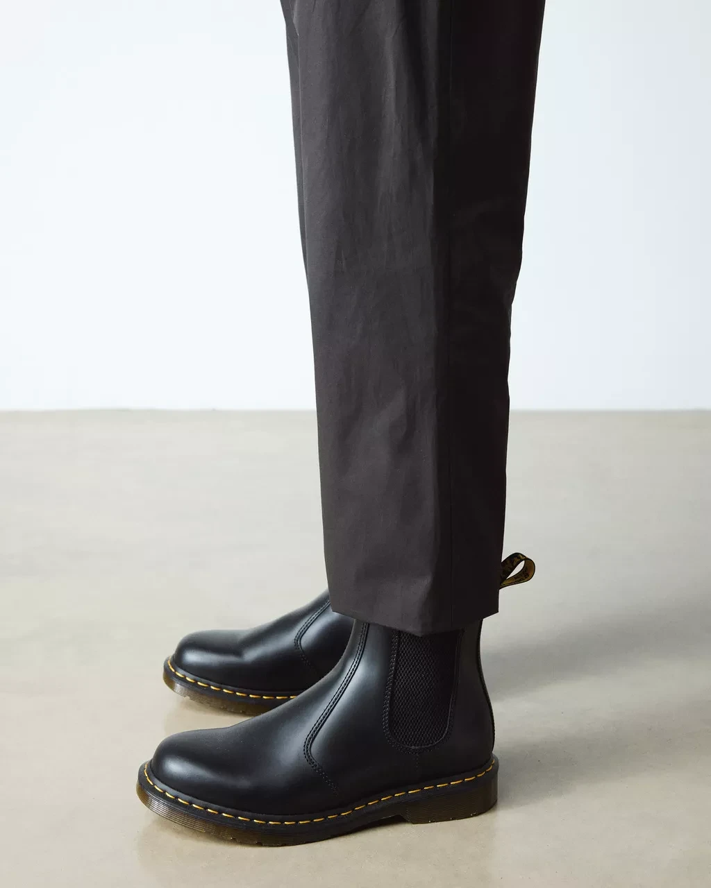 Dr. Martens Men’s Black Polyester Boots