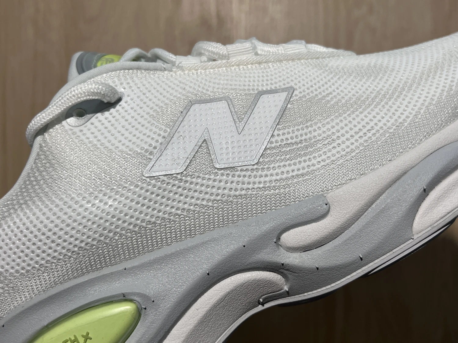 New Balance Fresh Foam Running Sneakers – Triple White Lime  Colors