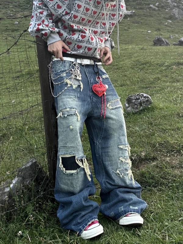 Men's Trendy American Fit Jeans - Classic & Comfortable Denim