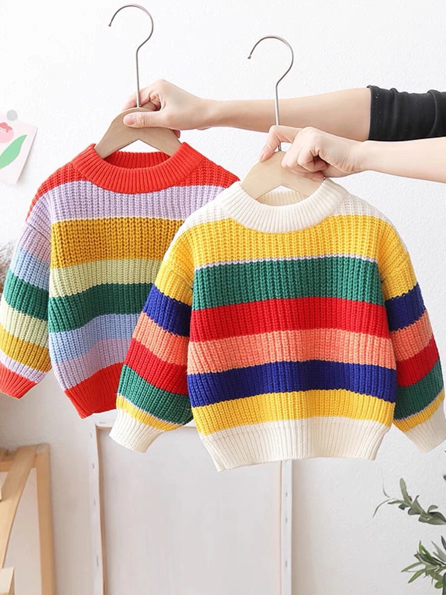 Cozy Knit Child Sweater - Soft & Warm for Boys & Girls