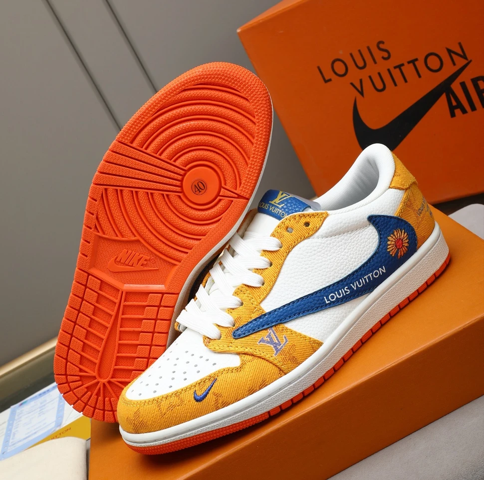 Louis Vuitton x Nike Air Force 1 - Authentic Designer Sneakers