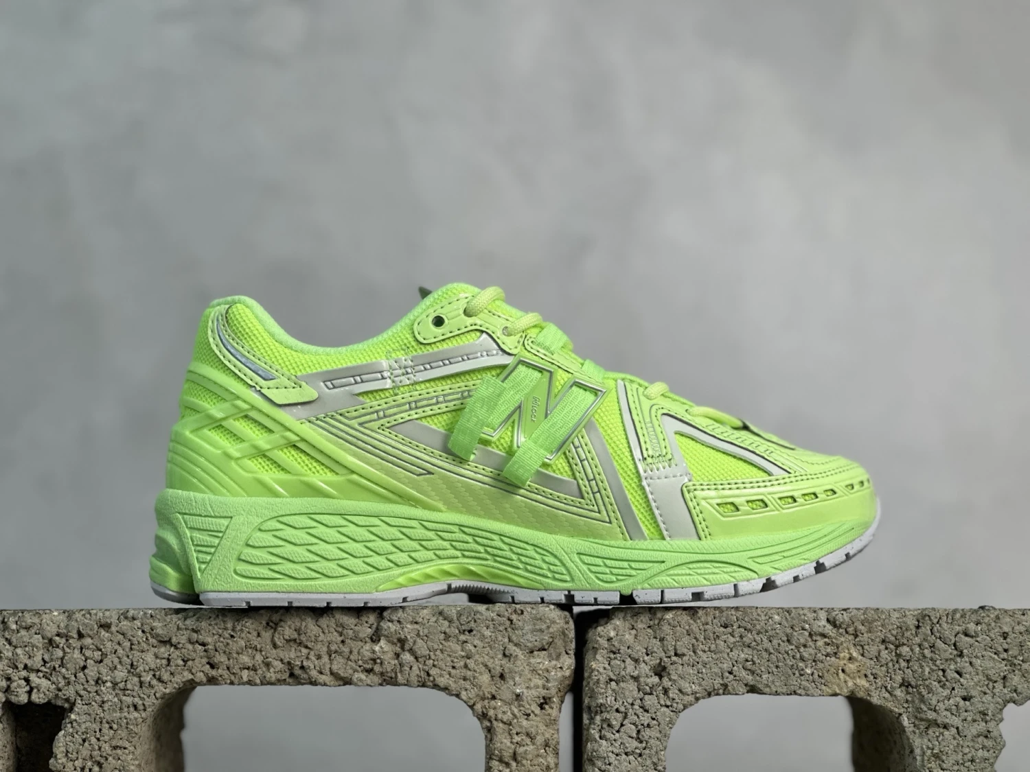 New Balance 1906R Neon Green Retro Running Sneakers