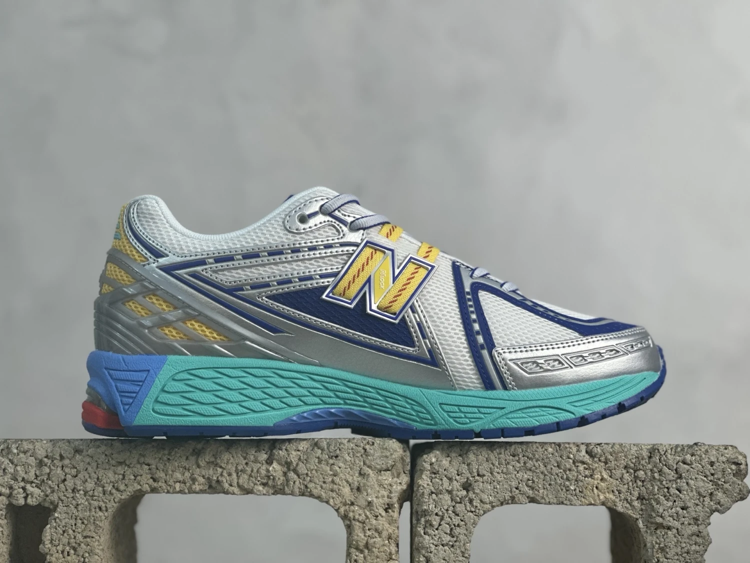 New Balance 1906R White Multi Retro Running Sneakers