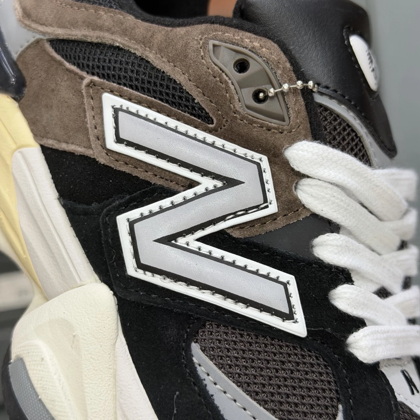 New Balance Black Coffee Chunky Sneakers