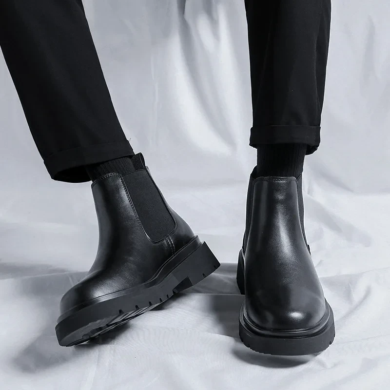 Men’s Handmade Leather Chelsea Ankle Boots