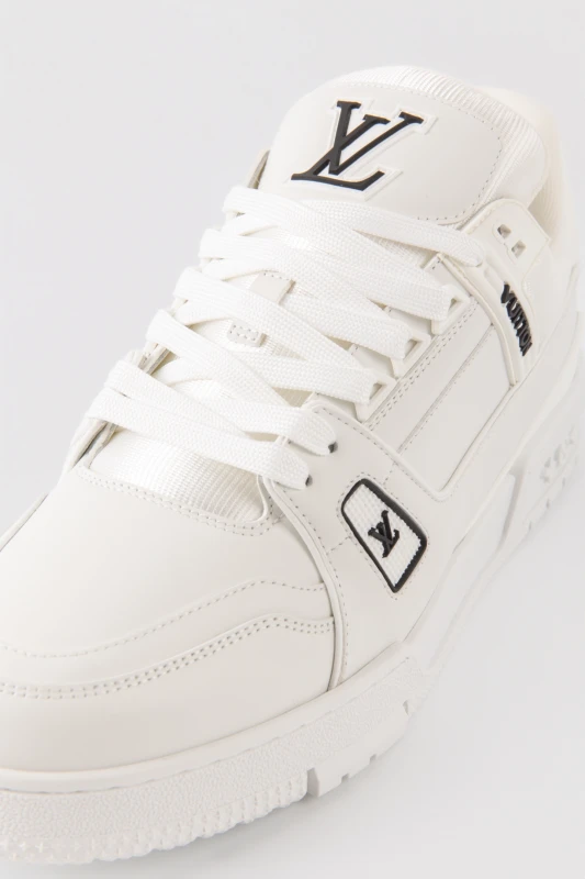 Louis Vuitton White Shadow Luxury Sneakers