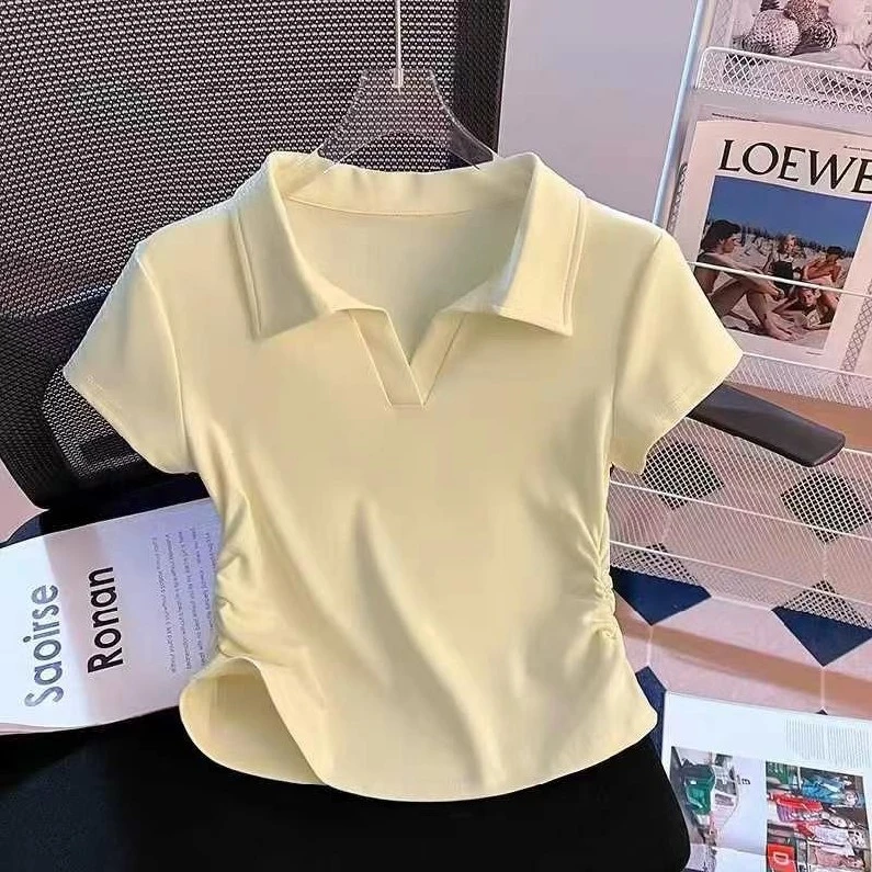 Women's Classic Cotton Polo Shirt - Breathable & Comfortable
