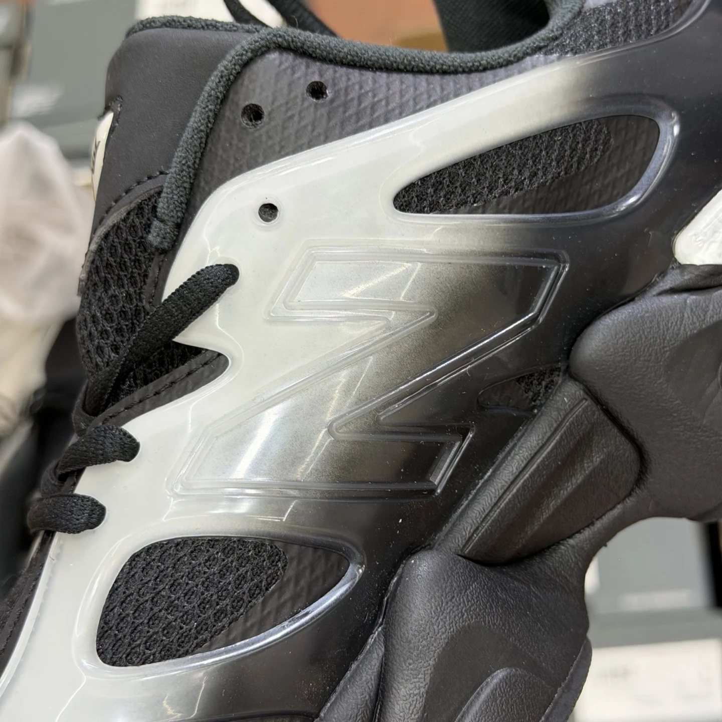 New Balance 9060 “Phantom Smoke” Chunky Sneakers – Black Grey  Colors
