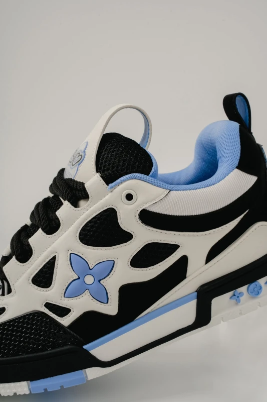 Louis Vuitton Black Blue Runner Sneakers