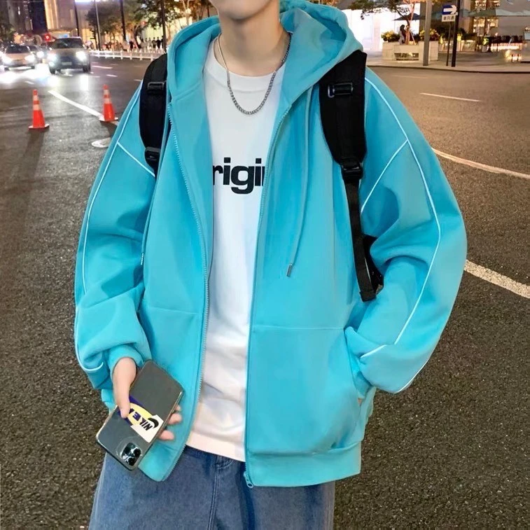 Men's Zipper Hoodie: Comfortable & Stylish Full Zip Sweatshirt