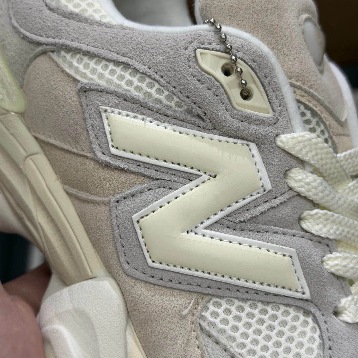 New Balance 9060 “Ivory Cloud” Chunky Sneakers – Cream White