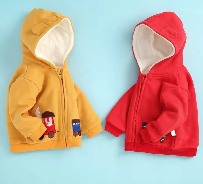 Kids Zip-Up Hoodie - Cozy Fleece Sweatshirt for Boys & Girls