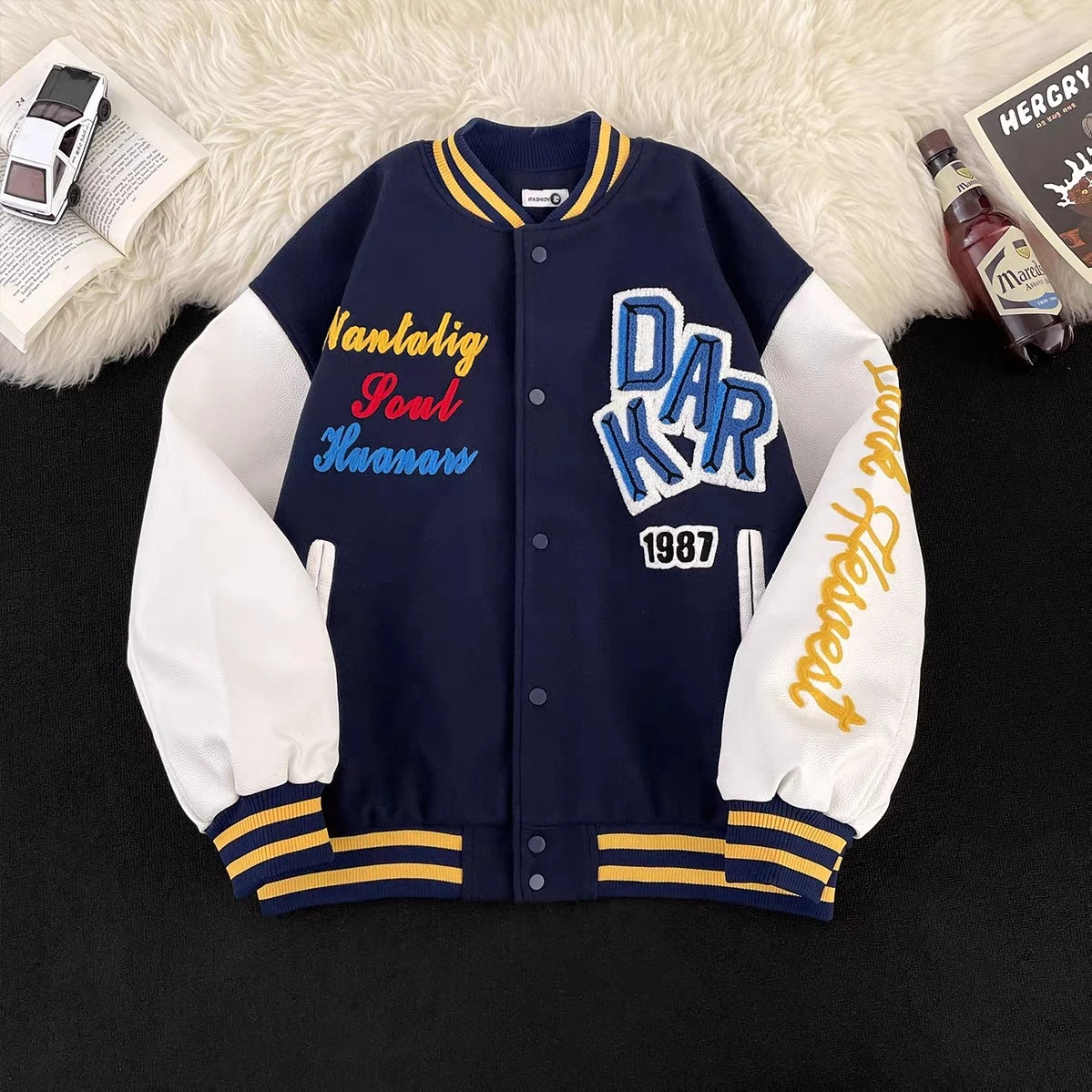 Kids Baseball Jacket - Classic Varsity Style for Boys & Girls