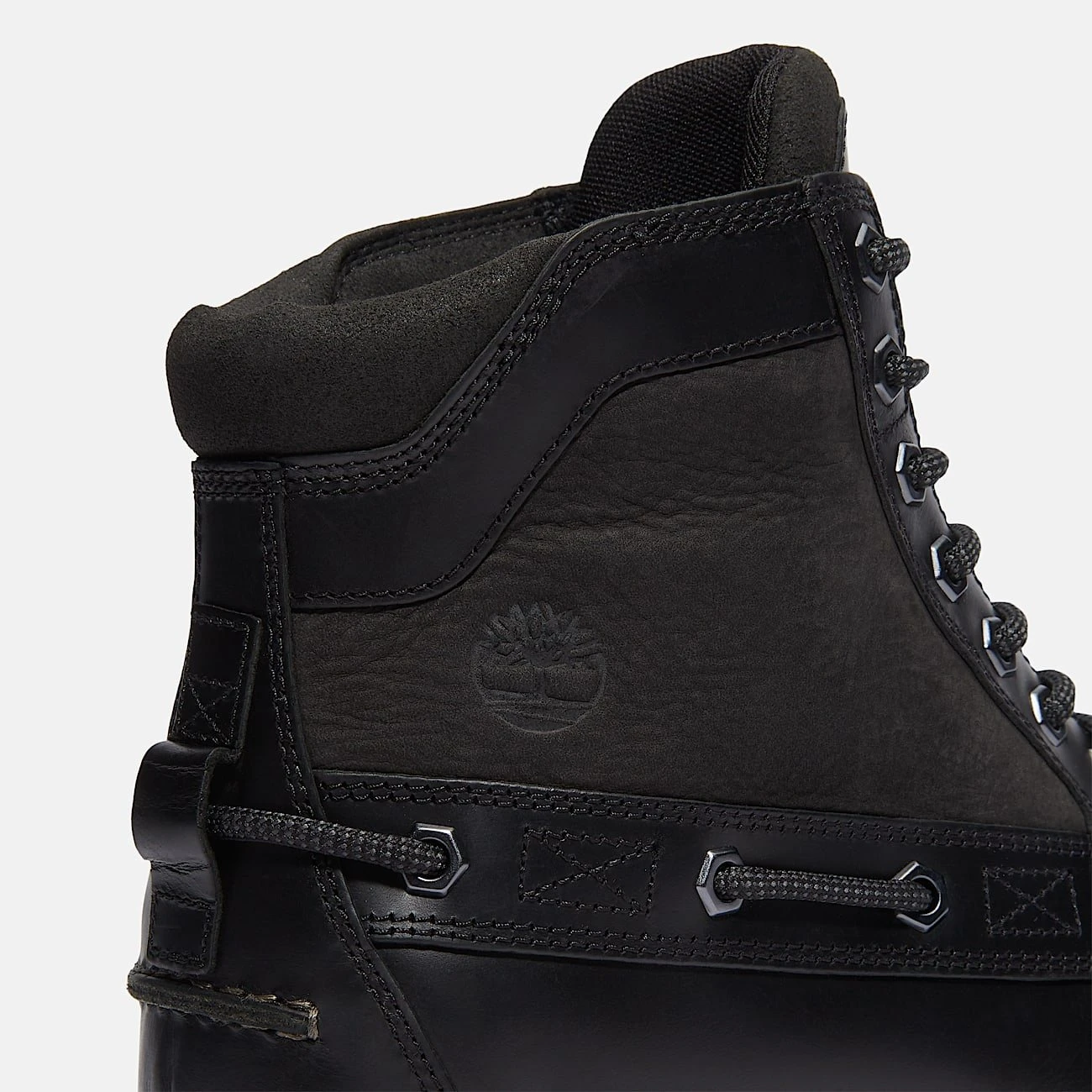 Timberland Men’s Black Leather Winter Ankle Boots