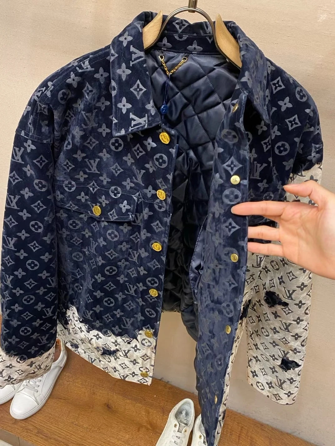 Men's LV Down Jacket - Luxury Designer Winter Coat