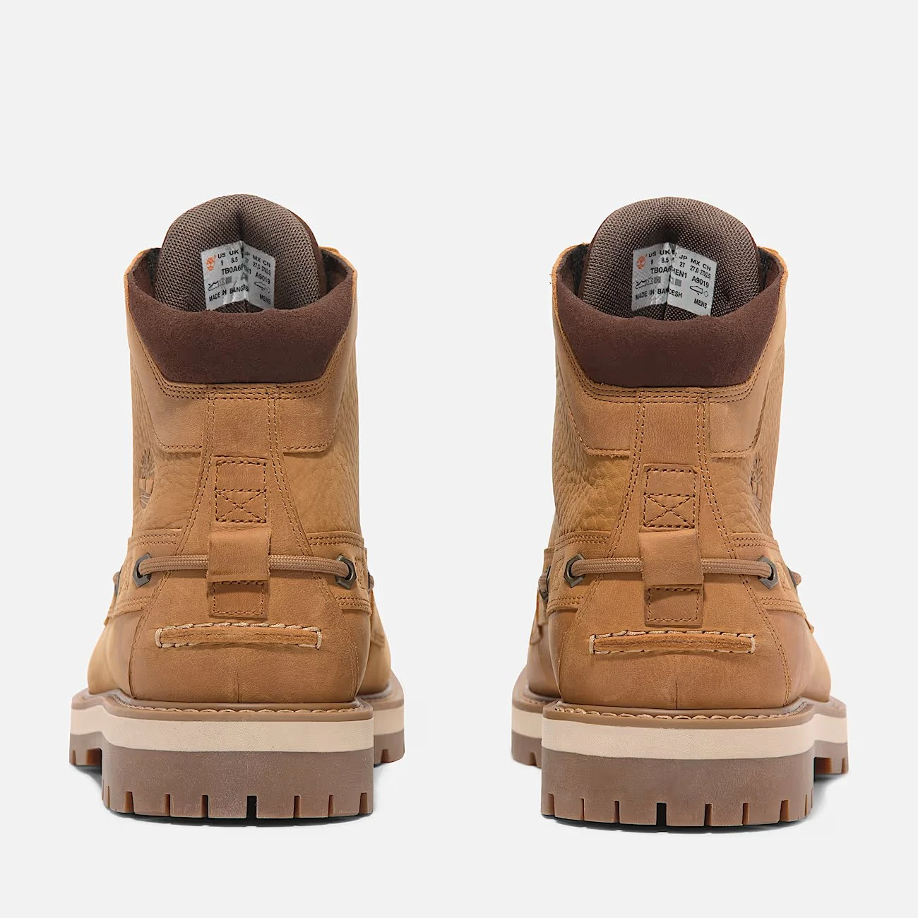 Timberland Men’s Classic Beige Leather Lace-Up Boots – Fall/Winter Essential