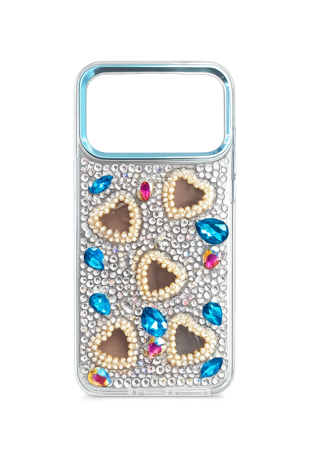 Samsung A14 5G Heart Diamond Case - Blue