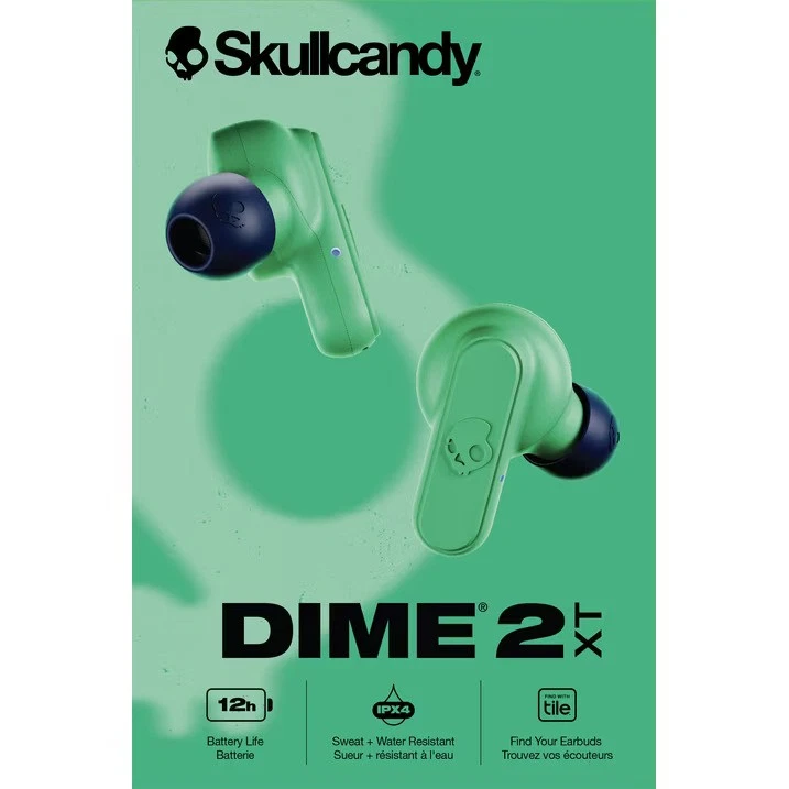 Skullcandy Dime XT 2 True Wireless - Dark Blue/Green