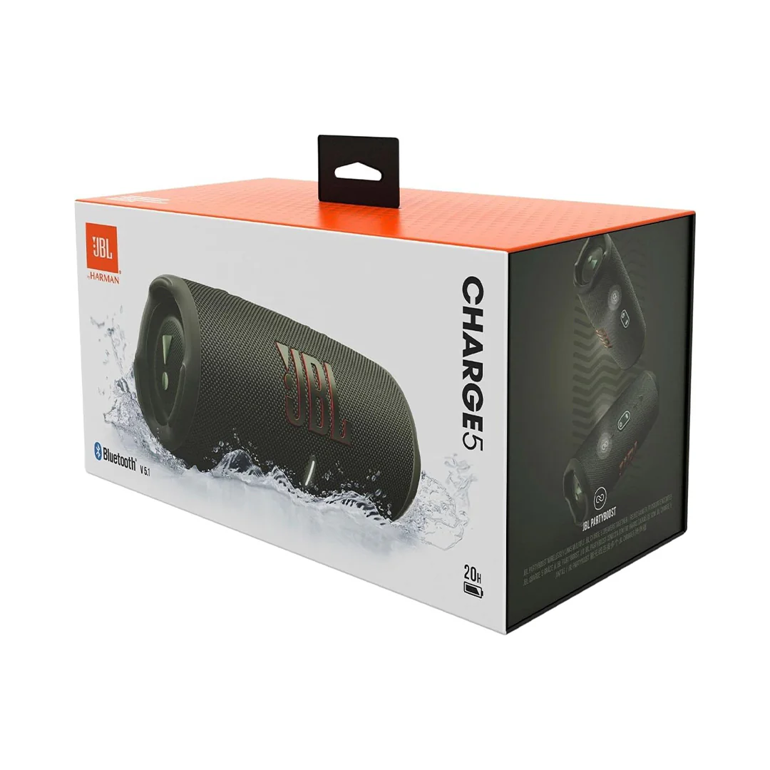 JBL CHARGE 5 BLUETOOTH SPEAKER GREEN (Not authorized for online sale.)