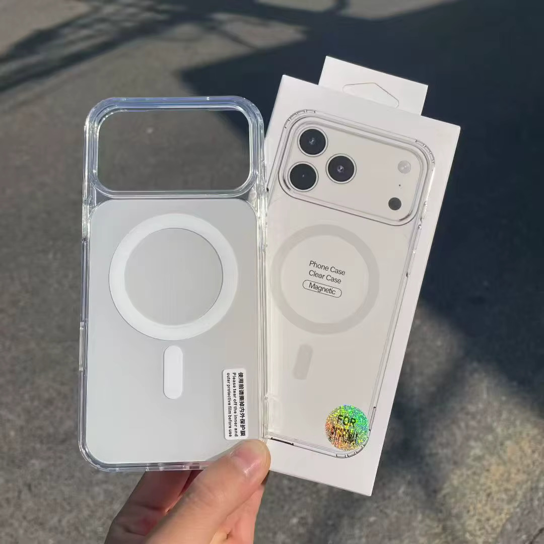 iPhone 13/14/15 Tinted Clear & Vibrant Case - White
