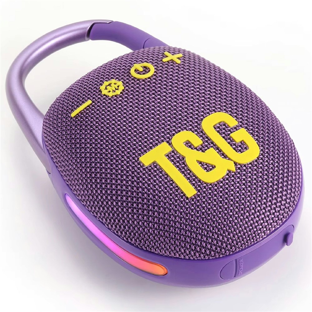 TG-447 Mini Portable Wireless Speaker (IPX4) | Purple