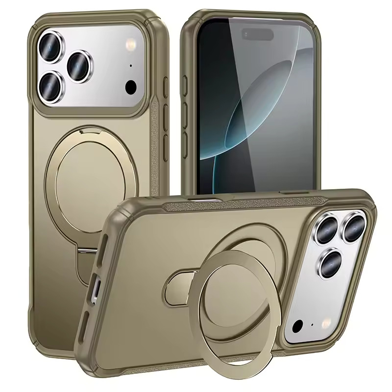 iPhone 16 Plus Wardog Mag-Stand Case - Khaki