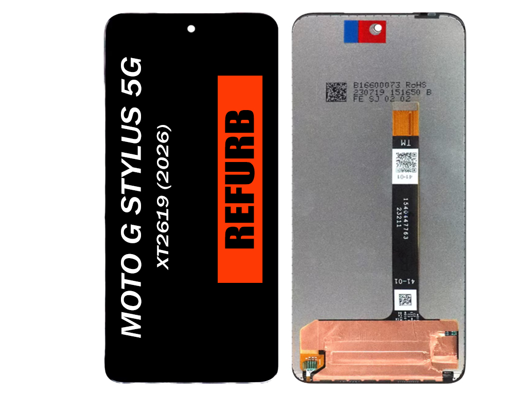 MOTO G STYLUS 5G LCD WITHOUT FRAME BLACK REFURBISHED QUALITY XT2619 2026