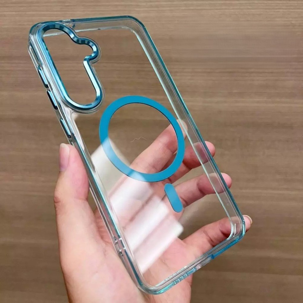 iPhone 17e/16e Bright Shadow Magnetic Case - Blue
