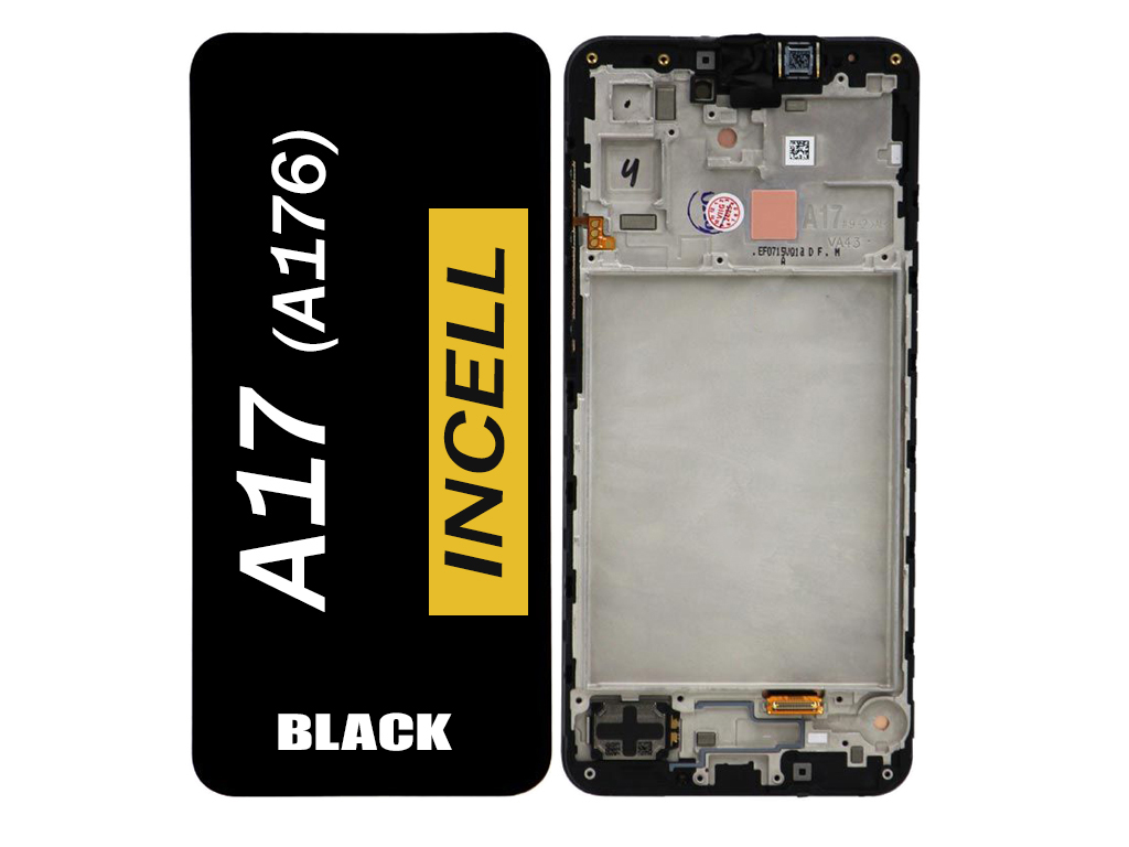 Samsung A17 5G (A176 / 2025) - INCELL LCD With Frame (Premium Quality)