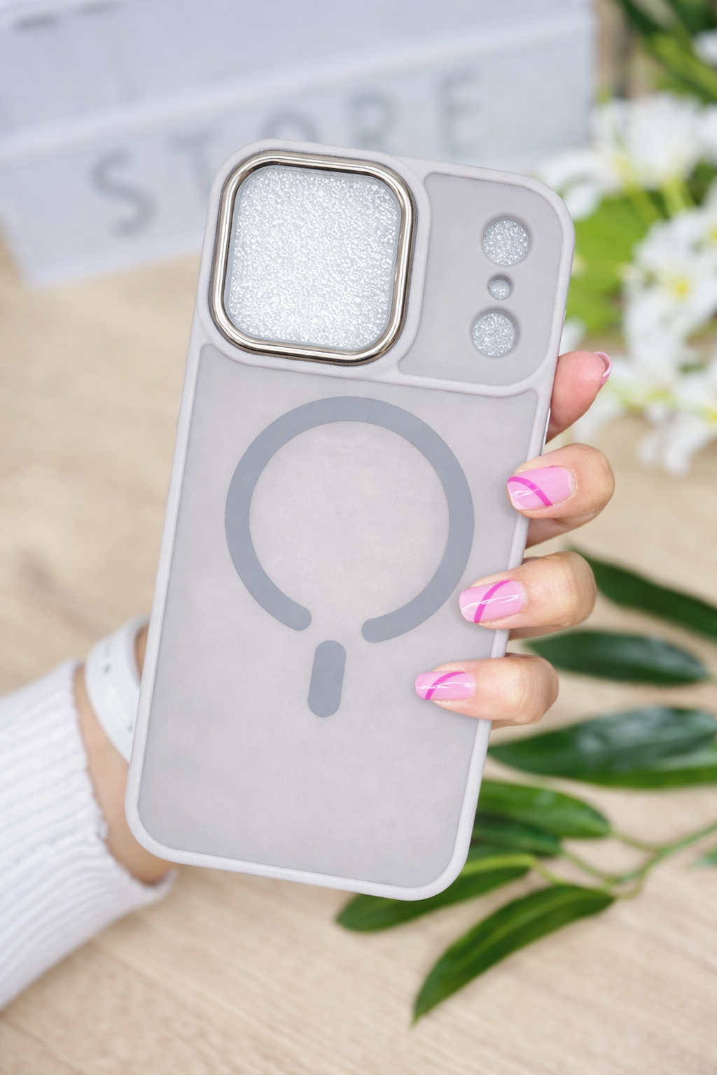iPhone 17 Pro Max/18 Pro Max Goldencis Magnetic Collection Case - Gray