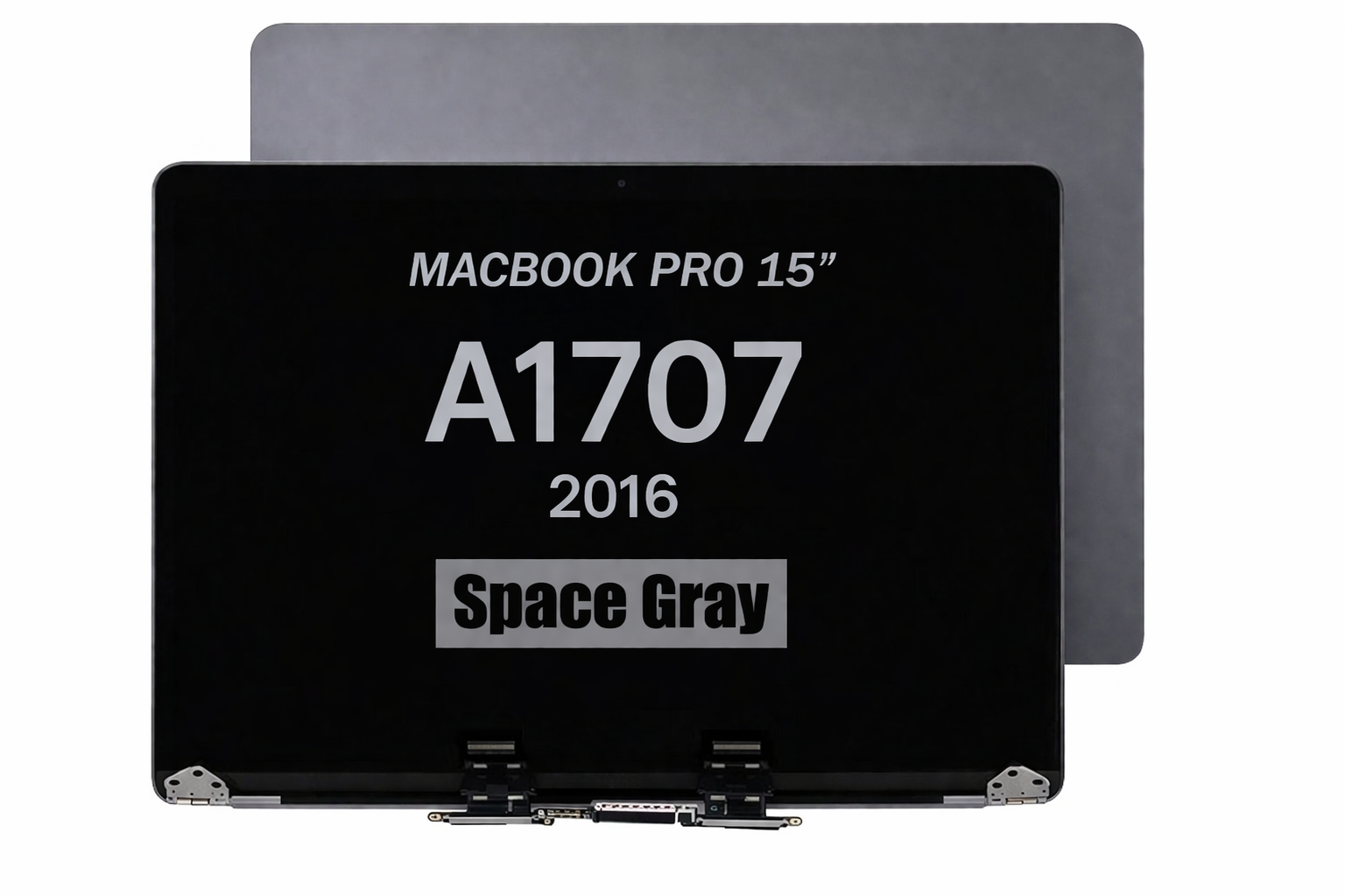 MacBook Pro 15" A1707 (Late 2016 / Mid 2017) Premium LCD Screen and Digitizer Assembly (Space Gray)