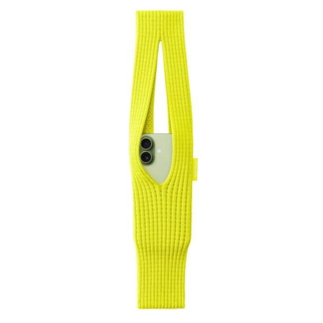 Knitted Sling Bag (40cm) | Yellow