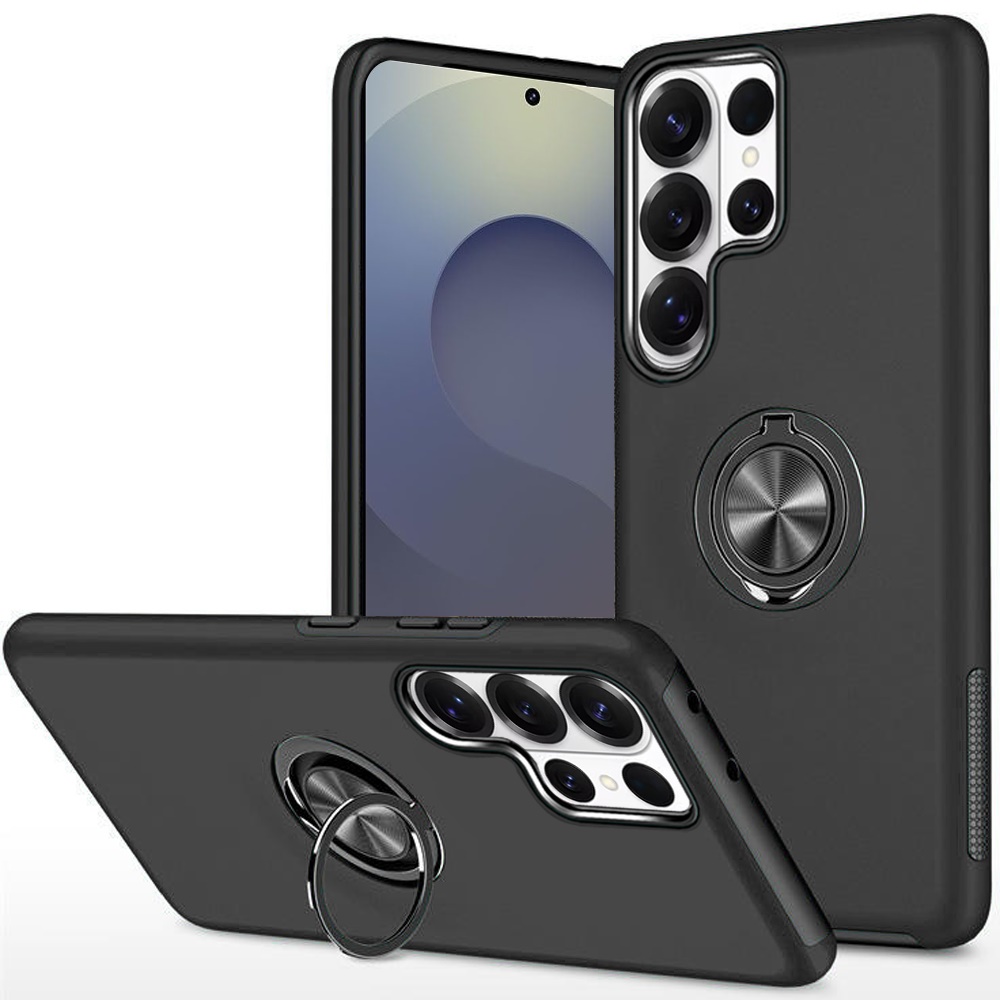 Samsung A17/A26 5G Hard Hidden Ring Case | Black